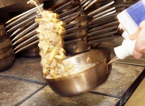 Феттучини с грибами. 04