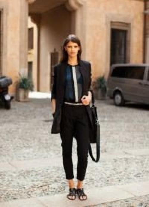 С какой обувью носить укороченные брюки? 02 С какой обувью носить укороченные брюки? 02