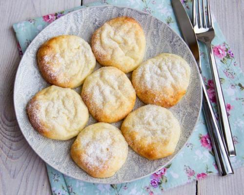 Сырники, запечённые в духовке.