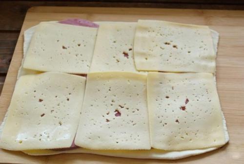 Запеченные рулетики с ветчиной и сыром. 02 Запеченные рулетики с ветчиной и сыром. 02