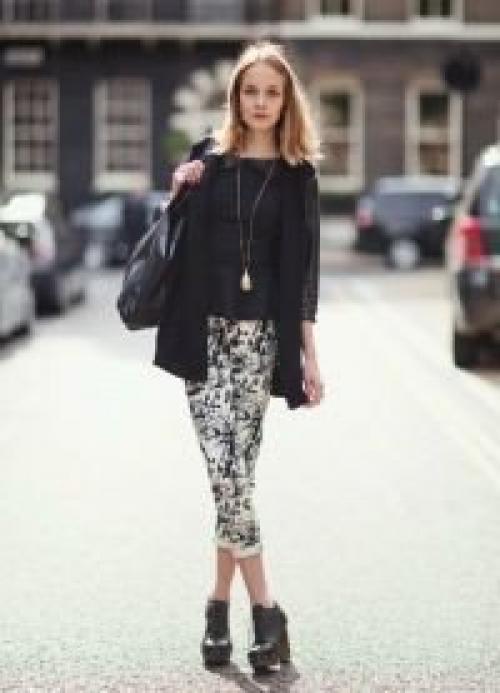 С какой обувью носить укороченные брюки? 04 С какой обувью носить укороченные брюки? 04