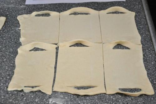 Лодочки из слоёного теста. 02 Лодочки из слоёного теста. 02