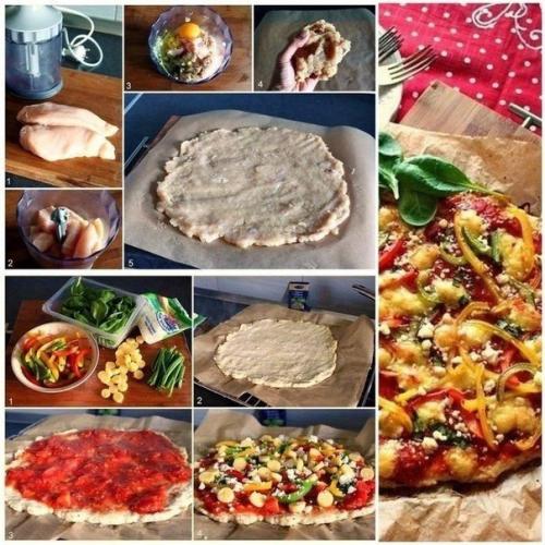 Спортивная пицца! Без муки! Спортивная пицца! Без муки!