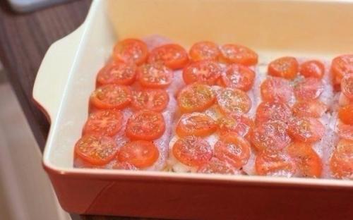 Курица под помидорами и сыром. 04 Курица под помидорами и сыром. 04