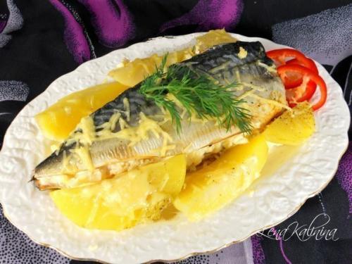 Запеченная скумбрия с сыром? 08 Запеченная скумбрия с сыром? 08