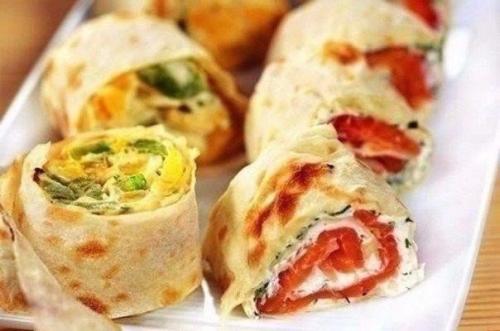20 вкусных начинок для рулета из лаваша. 20 вкусных начинок для рулета из лаваша.