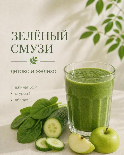 10 смузи против анемии. 01