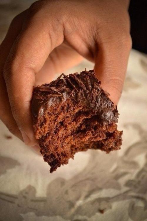 Супер - влажный шоколадный пирог (без яиц. 

