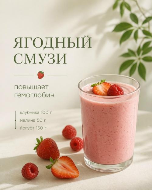 10 смузи против анемии. 05