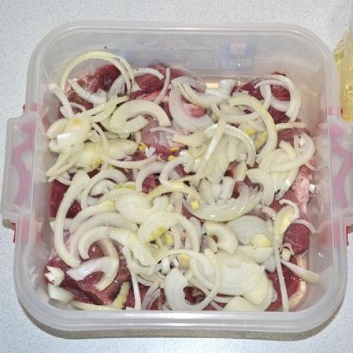 Шашлык в масле и луке. 01 Шашлык в масле и луке. 01