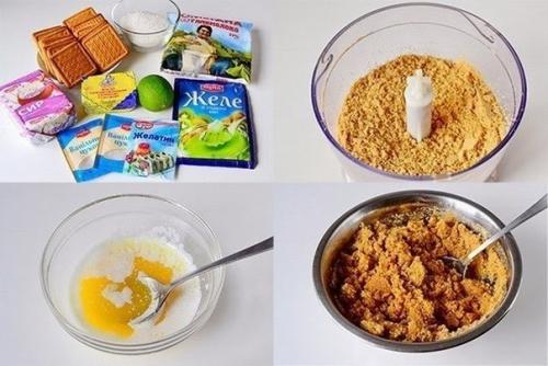 Желейный торт.   Ингредиенты: 02 Желейный торт.   Ингредиенты: 02