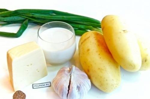 Картофель Дофине.   Ингредиенты. 01