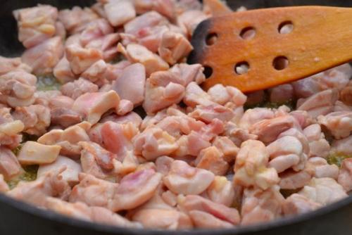 Фарфалле с курицей и медом. 02