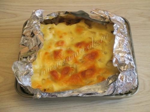 Лазанья из макарон. 07