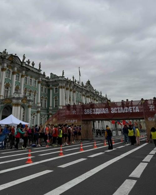 1 мая в Санкт-петербурге прошел забег в формате эстафеты.  