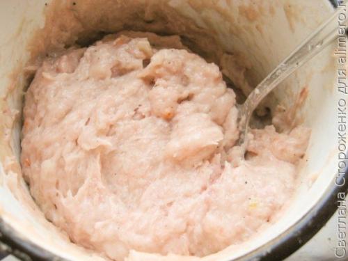 Домашняя вареная колбаса в кружке. 02