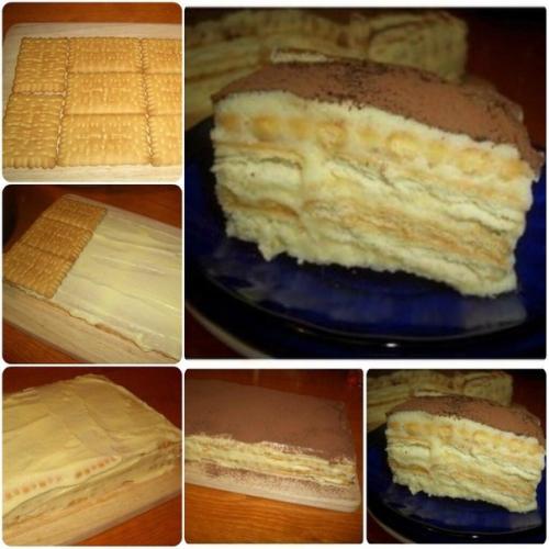 Торт а-ля тирамису.

