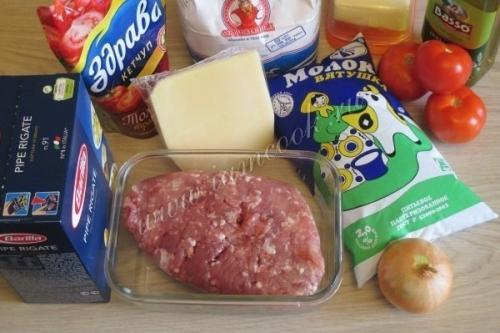 Лазанья из макарон. 01