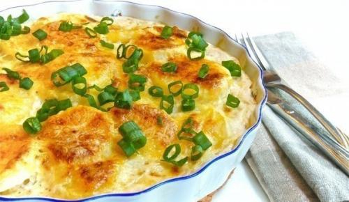 Картофель Дофине.   Ингредиенты.