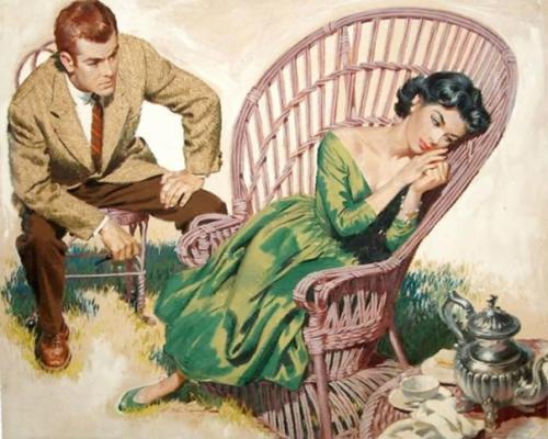 Артур сарнофф и парочки в его прекрасных иллюстрациях. 07
