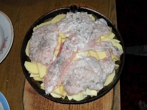 Картошка по-королевски.  Ингредиенты: 01 Картошка по-королевски.  Ингредиенты: 01