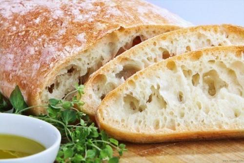 Чиабатта в духовке.

Ингредиенты: 

