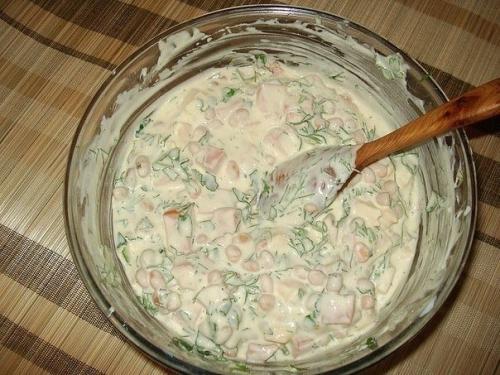 Мясной кекс.  Ингредиенты: 01