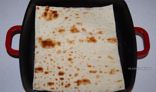 Сырный Пирог из Армянского Лаваша. 04