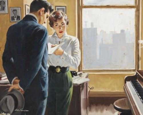 Артур сарнофф и парочки в его прекрасных иллюстрациях. 03