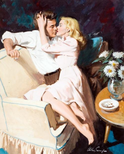 Артур сарнофф и парочки в его прекрасных иллюстрациях. 01