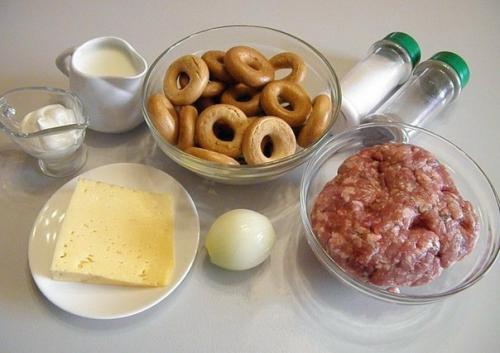 Булочки с фаршем в ДУХОВКЕ. 02