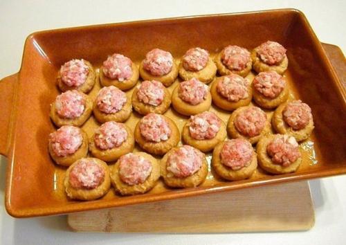 Булочки с фаршем в ДУХОВКЕ. 04