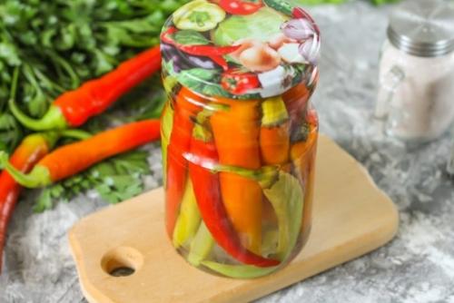 Маринованный острый перец. 02 Маринованный острый перец. 02