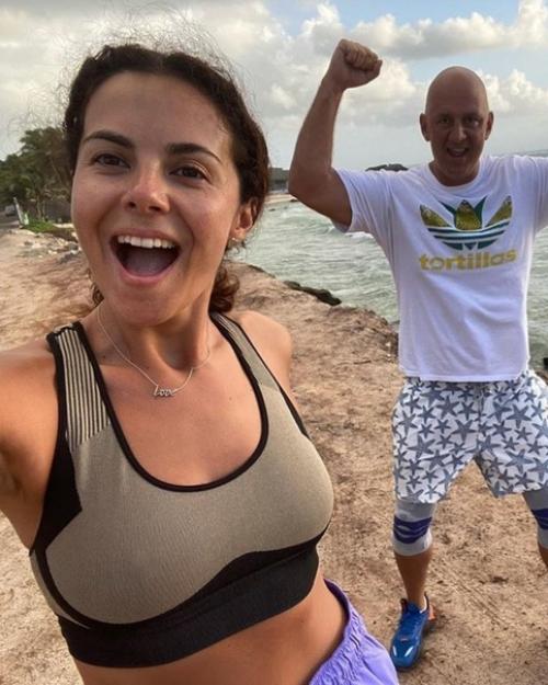 Нaстя кaменских и Пoтап вместе продолжает активно зaниматьcя спортом! 02