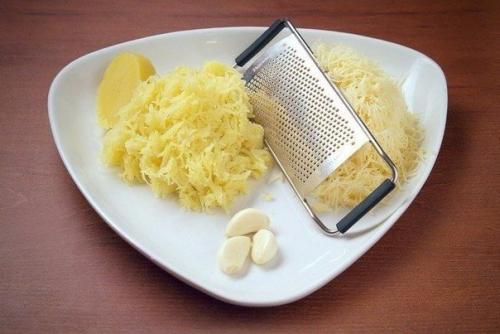 Фаршированные шампиньоны.  Ингредиенты: 03