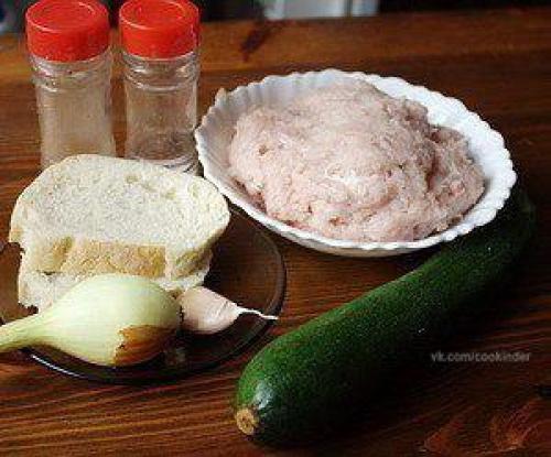 Кабачково - куриные котлеты. 01