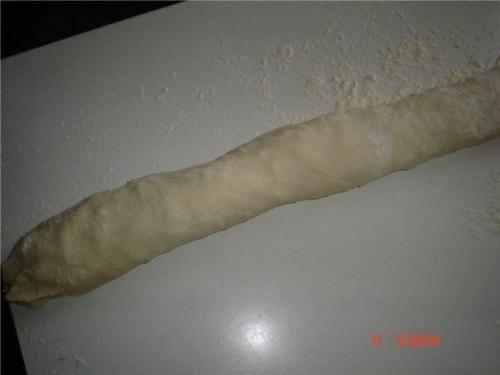 Сырная улитка.  Ингредиенты: 03