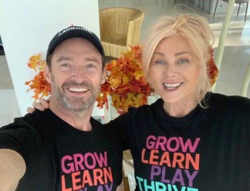 Хью джекман и его прекрасная жена деборра - ли фернесс, которая старше его на 13 лет, в апреле этого года отметили годовщину свадьбы - 25 лет! 02