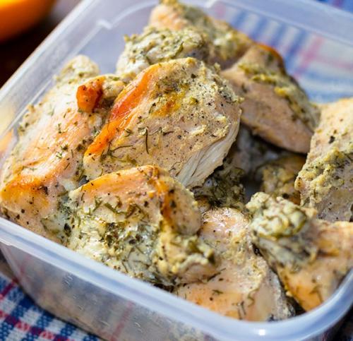 Нежная курочка в кефирном маринаде. Нежная курочка в кефирном маринаде.