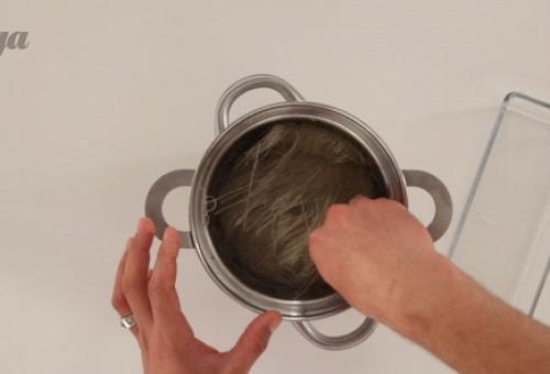 Фунчоза с курицей и овощами. 02 Фунчоза с курицей и овощами. 02