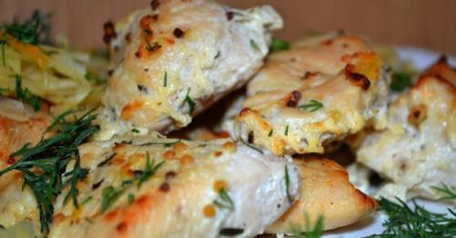 Нежная курочка в кефирном маринаде. 02 Нежная курочка в кефирном маринаде. 02