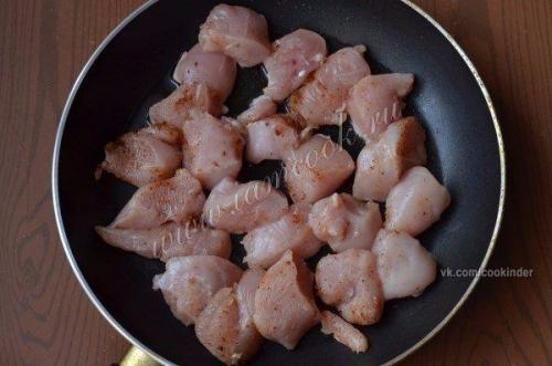 Куриные грудки в сливочном соусе. 04