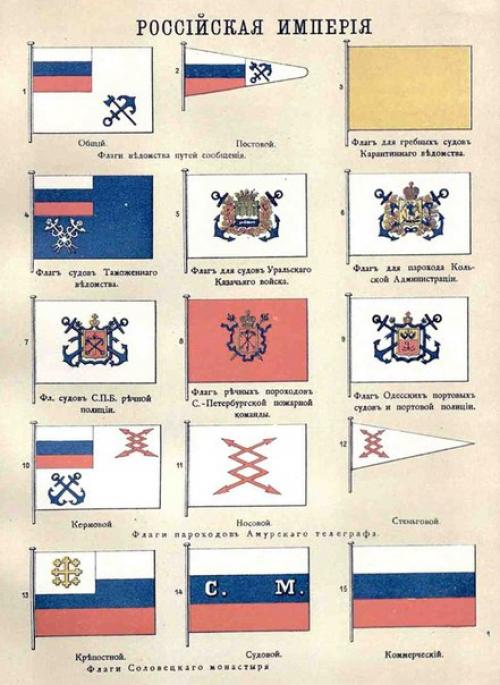 Флаги российской империи. 05