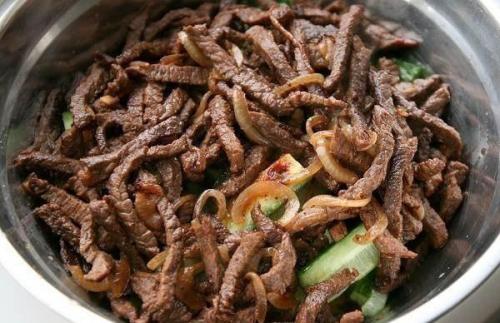 Огурцы с мясом по корейски? 07