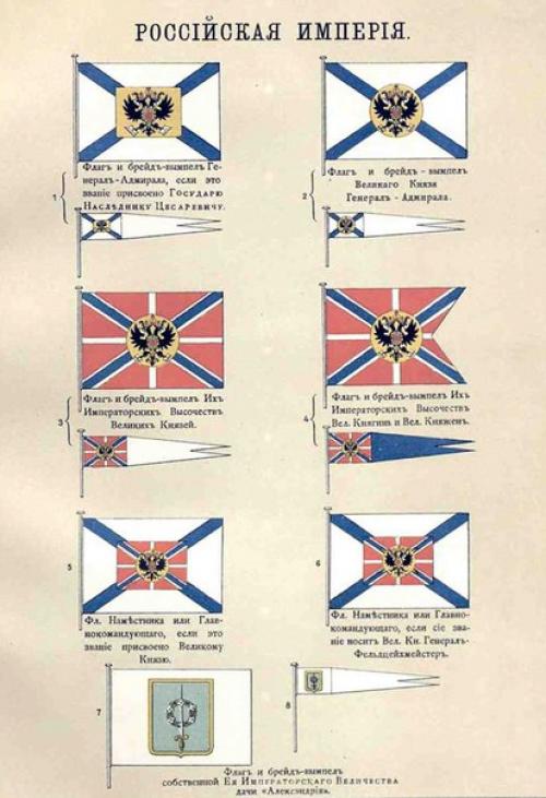 Флаги российской империи. 01