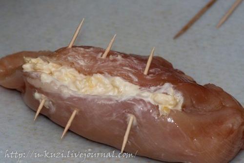 Фаршированные куриные грудки. 05 Фаршированные куриные грудки. 05