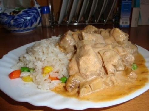 Мясо в сырном соусе. 08 Мясо в сырном соусе. 08