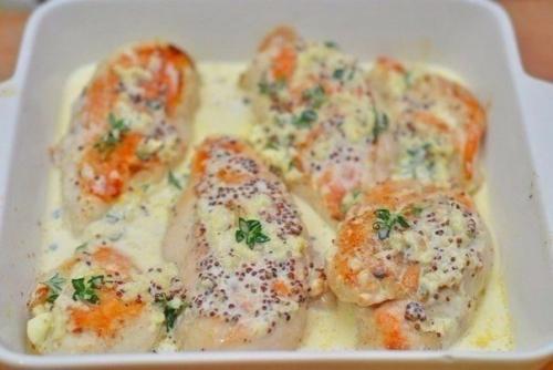 Куриное Филе в сливочном соусе. Куриное Филе в сливочном соусе.