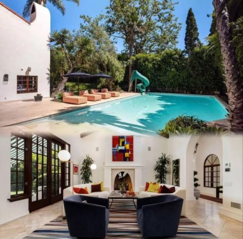 Белла хадид поделилась в соцсетях кадрами сгоревшего дома в Лос-анджелесе, где прошло её детство. 01