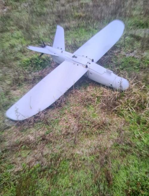 На фото - успешная работа антидроновых ружей, которые были поставлены в зону сво осенью прошлого года из владимирской области. 01